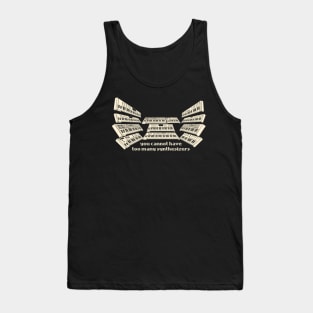 Funny Synthesizer Electronic Musician Tank Top